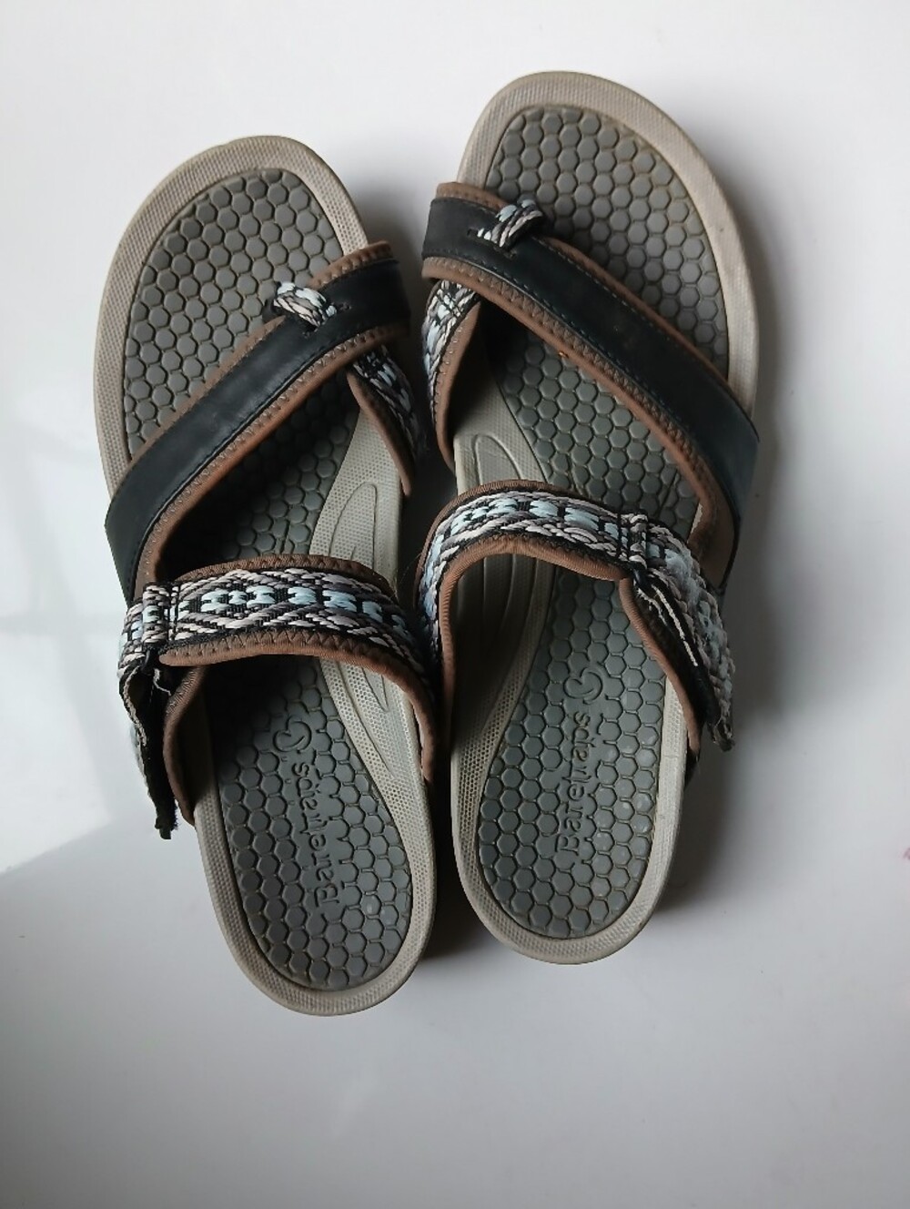 Baretraps Multicolor Women Comfort Slide Sandals Size 9M